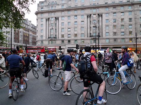 bike protest london|Critical Mass London 